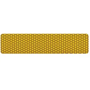 ORALITE 18366 Reflective Tape, Yellow, 9 Inch L, 2 Inch W | CD3HME 45TR99