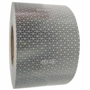 ORALITE 18608 Reflective Tape, 4 Inch Width, 150 Feet Length, Railcar, Roll | CE9QJU 53TY18