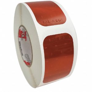 ORALITE V32-1749-020168 Reflective Tape, 2 Inch Width, 3 Inch Length, Truck and Trailer, Roll, Pk 500 | CE9QLA 53TY28