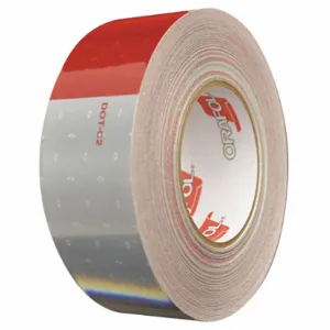 ORALITE V42-5647-020150 Reflective Tape, 2 Inch Width, 150 Feet Length, Truck and Trailer, Roll | CE9QLV 53TY24