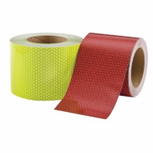 ORALITE V98-1121275-060150 Reflective Tape, 6 Inch Width, 150 Feet Length, Emergency Vehicle, Roll | CE9QJF 53TY39