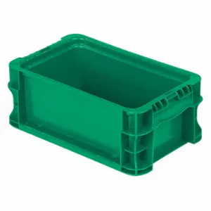 ORBIS NSO1207-5 Straight Wall Container, 0.7 gal, 12 Inch x 7 3/8 Inch x 5 Inch, Stackable | CT4QFR 33W279