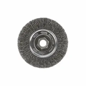 OSBORN 0002130400 Crimped Wire Wheel Brush, 4 Inch, 0002130400 | CT4QLH 506Z96