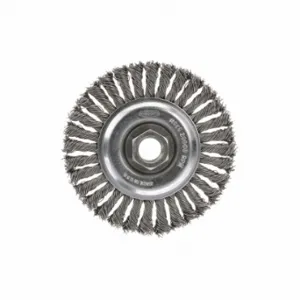 OSBORN 0002634600 Knot Wire Wheel Brush, 6 Inch, 0002634600 | CT4QLJ 507C66