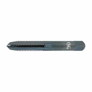 OSG 1591300 Straight Flute Tap, 3/8-16 Thread Size, 7/8 Inch Thread Length, 2 15/16 Inch Length | CT6XCX 6VXV8