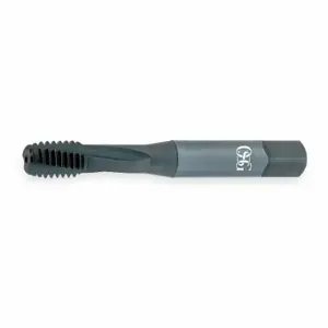 OSG 1706008 Spiral Flute Tap, M10X1.25 Thread Size, 12 mm Thread Length, 74 mm Length, Right Hand, D5 | CT6MNJ 4HJD4