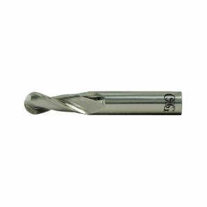 OSG 20100100 Ball End Mill, 2 Flutes, 1/8 Inch Milling Dia, 1.5 Inch Overall Length | CT4RCT 35CG32