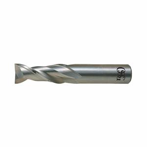 OSG 20224100 Square End Mill, Center Cutting, 2 Flutes, 7/16 Inch Milling Dia, 1 Inch Length Of Cut | CT6TQL 35CE95