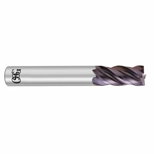 OSG 205096111 Square End Mill, Center Cutting, 4 Flutes, 1/2 Inch Milling Dia, 5/8 Inch Length Of Cut | CT6UDJ 35CG81