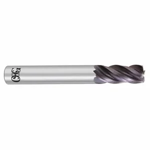 OSG 205202211 Corner Radius End Mill, 4 Flutes, 1/4 Inch Milling Dia, 3/8 Inch Length Of Cut | CT4WTN 35CG92