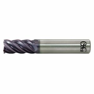 OSG 21000811 Square End Mill, Center Cutting, 5 Flutes, 1/2 Inch Milling Dia, 3 Inch Overall Length | CT6UWQ 56FZ72