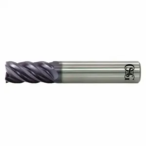 OSG 21001911 Square End Mill, Center Cutting, 5 Flutes, 1 1/4 Inch Milling Dia, 7 Inch Overall Length | CT6UVP 56FZ77