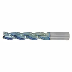 OSG 28434500 Square End Mill, Center Cutting, 3 Flutes, 1 Inch Milling Dia, 2 1/64 Inch Length Of Cut | CT6TTR 54LD18