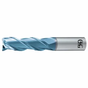 OSG 28435050 Corner Radius End Mill, 3 Flutes, 1 Inch Milling Dia, 2 1/64 Inch Length Of Cut | CT4WKW 55FG12