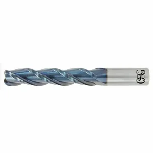 OSG 28735700 Corner Radius End Mill, 3 Flutes, 1 Inch Milling Dia, 1 1/2 Inch Length Of Cut | CT4WKJ 55FG07