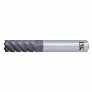 OSG 3041055 Square End Mill, Center Cutting, 4 Flutes, 5.50 mm Milling Dia, 13 mm Length Of Cut | CT6UPJ 35AY30
