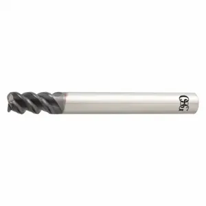 OSG 3090004 Corner Radius End Mill, Carbide, Exo Finish, 2 mm Milling Dia, 6 mm Neck Length, 3 Flutes | CT4YJV 34ZW84