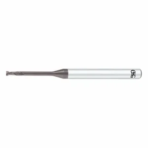 OSG 3100508 Corner Radius End Mill, Carbide, Wxs Finish, 0.50 mm Milling Dia, 2 Flutes | CT4XEM 35AY91