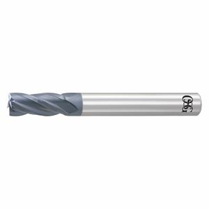 OSG 3130620 Square End Mill, Center Cutting, 4 Flutes, 12 mm Milling Dia, 26 mm Length Of Cut | CT6UGY 35AM93