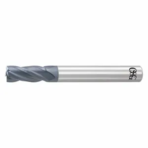 OSG 3130620 Square End Mill, Center Cutting, 4 Flutes, 12 mm Milling Dia, 26 mm Length Of Cut | CT6UGY 35AM93