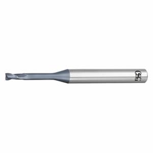 OSG 3132004 Square End Mill, Single End, 1 mm Milling Dia, 1.50 mm Length Of Cut | CT6WTA 35AN94