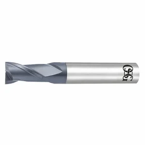 OSG 3181804 Square End Mill, Single End, 0.40 mm Milling Dia, 0.60 mm Length Of Cut | CT6VRF 35AR34