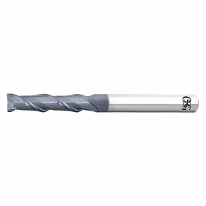 OSG 3182602 Square End Mill, Single End, 0.20 mm Milling Dia, 0.80 mm Length Of Cut | CT6VQL 35AW20