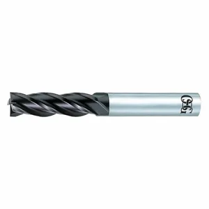 OSG 37420009 Square End Mill, Center Cutting, 4 Flutes, 7.50 mm Milling Dia, 24 mm Length Of Cut | CT6WHN 35AN09