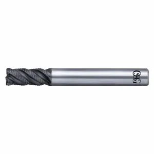 OSG 38201811 Square End Mill, Center Cutting, 4 Flutes, 3/8 Inch Milling Dia, 3 Inch Overall Length | CT6UMX 56GC54