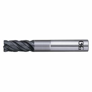 OSG 38303811 Square End Mill, Center Cutting, 4 Flutes, 5/8 Inch Milling Dia, 4 Inch Overall Length | CT6URQ 56GC66