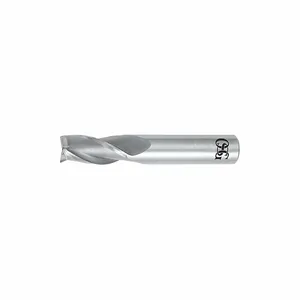 OSG 403-0394 Square End Mill, Carbide, Single End, 1 mm Milling Dia, 3 Flutes | CT6RTB 54LD35