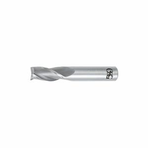 OSG 403-156211 Square End Mill, Center Cutting, 3 Flutes, 5/32 Inch Milling Dia, 9/16 Inch Length Of Cut | CT6TZG 35CN82
