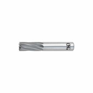 OSG 408-1562 Square End Mill, Center Cutting, 6 Flutes, 5/32 Inch Milling Dia, 9/16 Inch Length Of Cut | CT6WJM 35CP67