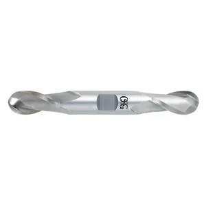 OSG 442-1250-BN Ball End Mill, 2 Flutes, 1/8 Inch Milling Dia, 3 Inch Overall Length | CT4RDE 35CZ37