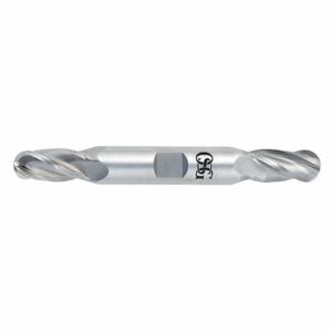 OSG 444-3750-BN Ball End Mill, 4 Flutes, 3/8 Inch Milling Dia, 3.5 Inch Overall Length | CT4UBV 35CZ56