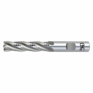 OSG 4513308 Square End Mill, Non Center Cutting, 6 Flutes, 1 1/2 Inch Milling Dia | CT6VLY 54LE80