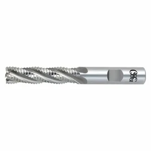 OSG 4500708 Square End Mill, Non Center Cutting, 4 Flutes, 5/8 Inch Milling Dia | CT6VLG 54LE75