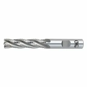 OSG 4501700 Square End Mill, Bright Finish, Non Center Cutting, 5 Flutes, 7/8 Inch Milling Dia | CT6RMH 35DE12