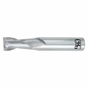 OSG 452-250011 Square End Mill, Center Cutting, 2 Flutes, 1/4 Inch Milling Dia, 3/4 Inch Length Of Cut | CT6RZV 54LD38