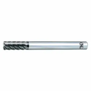 OSG 45410006 Corner Radius End Mill, Wxs Finish, 4 Flutes, 5 mm Milling Dia, Straight | CT4YGQ 54LE99