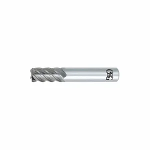 OSG 455-2502 Square End Mill, Center Cutting, 5 Flutes, 1/4 Inch Milling Dia, 1 1/4 Inch Length Of Cut | CT6UXJ 35CU45