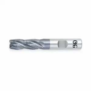 OSG 4560511 Square End Mill, Non Center Cutting, 5 Flutes, 1 Inch Milling Dia, 2 Inch Length Of Cut | CT6VLR 2PMW8