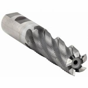 OSG 4560708 Square End Mill, Bright Finish, Non Center Cutting, 5 Flutes, 1 Inch Milling Dia | CT6WHL 2PMW9