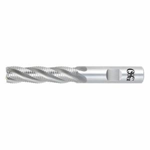 OSG 4612100 Square End Mill, Bright Finish, Center Cutting, 6 Flutes, 1 1/4 Inch Milling Dia | CT6RDL 35DE55