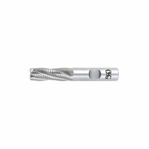 OSG 4721100 Square End Mill, Bright Finish, Center Cutting, 8 Flutes, 2 Inch Milling Dia, Roughing | CT6WTT 35DF47