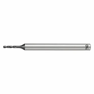 OSG 48172252 Micro Drill Bit, 2.52 mm Drill Bit Size, 14 mm Flute Length, 3 mm Shank Dia | CT6FUA 54LY57