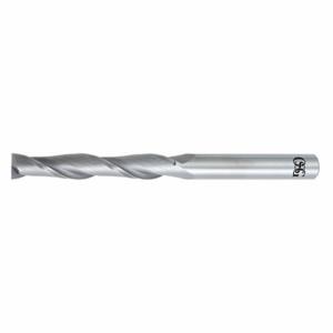 OSG 482-1876 Square End Mill, Center Cutting, 2 Flutes, 3/16 Inch Milling Dia, 4 Inch Overall Length | CT6TFR 35CT27