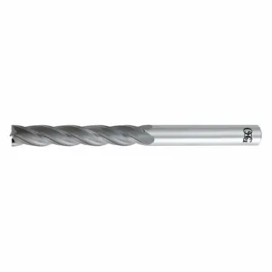 OSG 484-1181 Square End Mill, Carbide, Single End, 3 mm Milling Dia, 4 Flutes | CT6RVL 35CT60