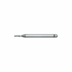 OSG 492-0200 Square End Mill, Carbide, Single End, 1/64 Inch Milling Dia, 2 Flutes | CT6RUN 35CV66