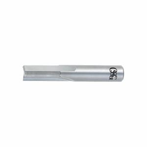 OSG 502-0938 Solid Router Bit, Straight Flute, 3/32 In, 3/8 In, 1 1/2 In, 0 Degree Helix Angle | CT6GUC 35DA12